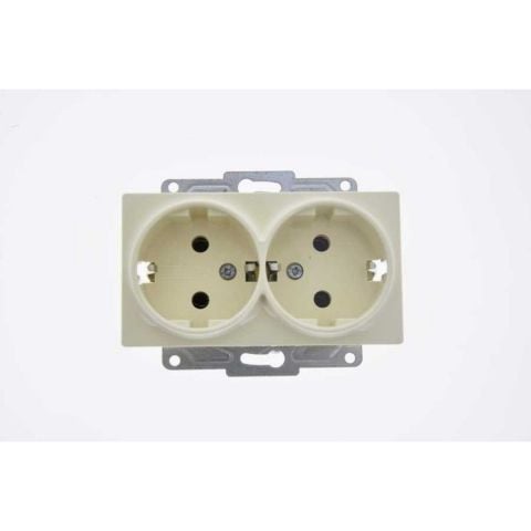 VİKO K-M KREM İKİLİ TOP PRİZ MEK+D-K 90967256