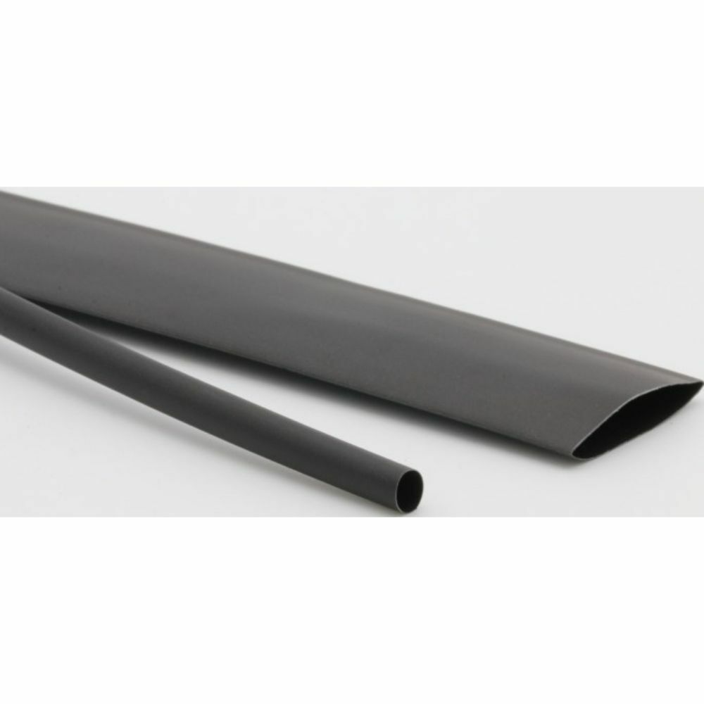 WOER WOER 100 METRE 18MM SİYAH ISIYLA DARALAN MAKARON