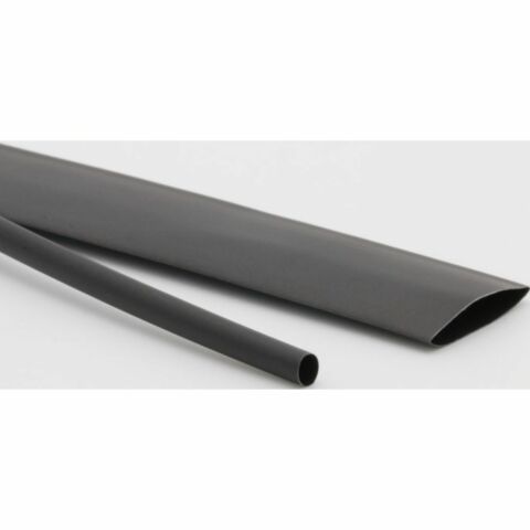 WOER WOER 100 METRE 18MM SİYAH ISIYLA DARALAN MAKARON