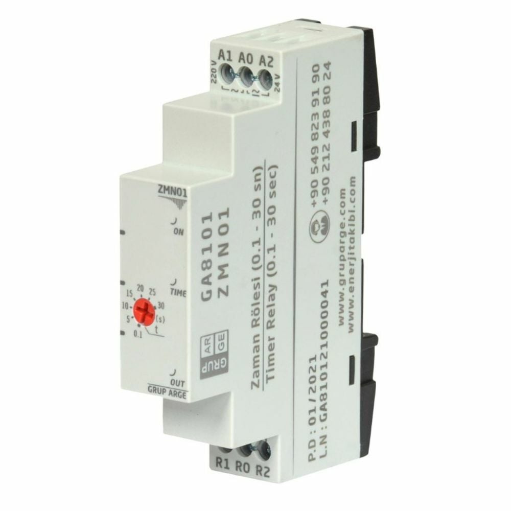 GRUP ARGE ZAMAN RÖLESİ (0.1-30SN) GA8101