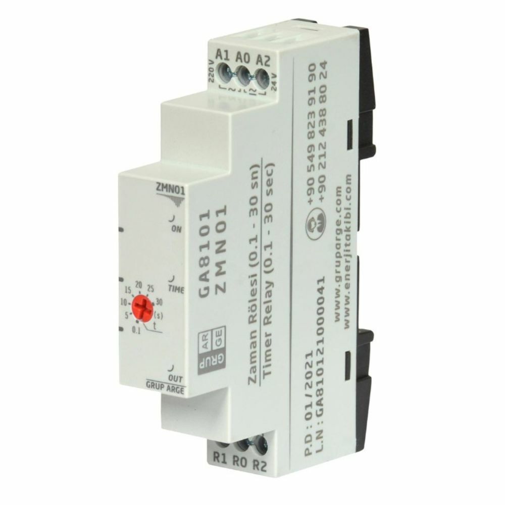 GRUP ARGE ZAMAN RÖLESİ (0.1-30SN) GA8101