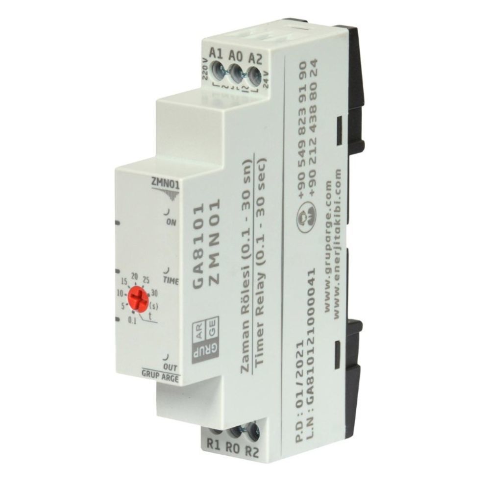 GRUP ARGE ZAMAN RÖLESİ (0.1-30SN) GA8101