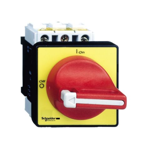 SCHNEIDER SARI PLAKA KIRMIZI MANDAL VARİO ŞALTER 22KW 80A 3389110166002