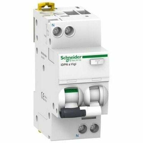 SCHNEIDER A9D34606 İDPN VİGİ 30MA 4.5KA 1P+N 6A C TİPİ KAÇAK AKIM KORUMALI SİGORTA