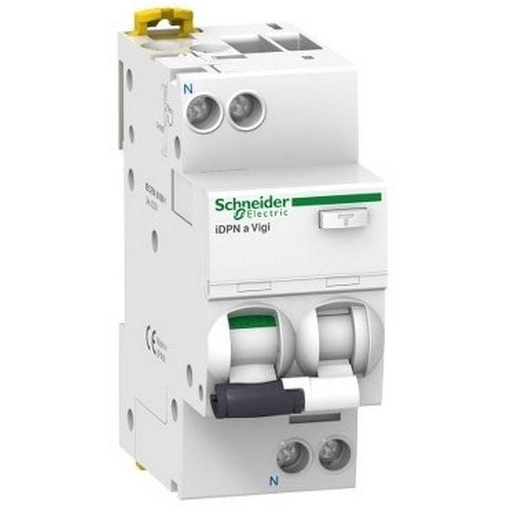 SCHNEIDER A9D34610 KAÇAK AKIM DEVRE KESİCİ İDPNA VİGİ 1P + N 10A 30MA SINIF AC 3606480471575