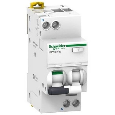 SCHNEIDER A9D34610 KAÇAK AKIM DEVRE KESİCİ İDPNA VİGİ 1P + N 10A 30MA SINIF AC 3606480471575