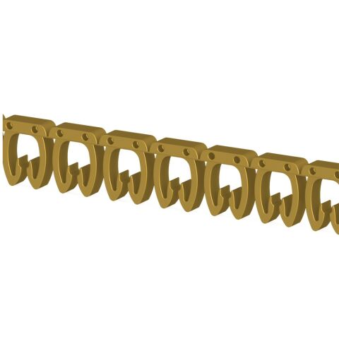 KLEMSAN 0.0.0.5.19045 KE 3 (*) SARI NUMARATÖR ( 200 ADET - 1 KUTU )