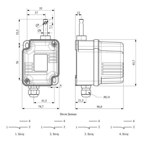 EMAS VT4200 VT VİNÇ TUR SİVİCİ 4 SİVİÇLİ 1/200 TUR