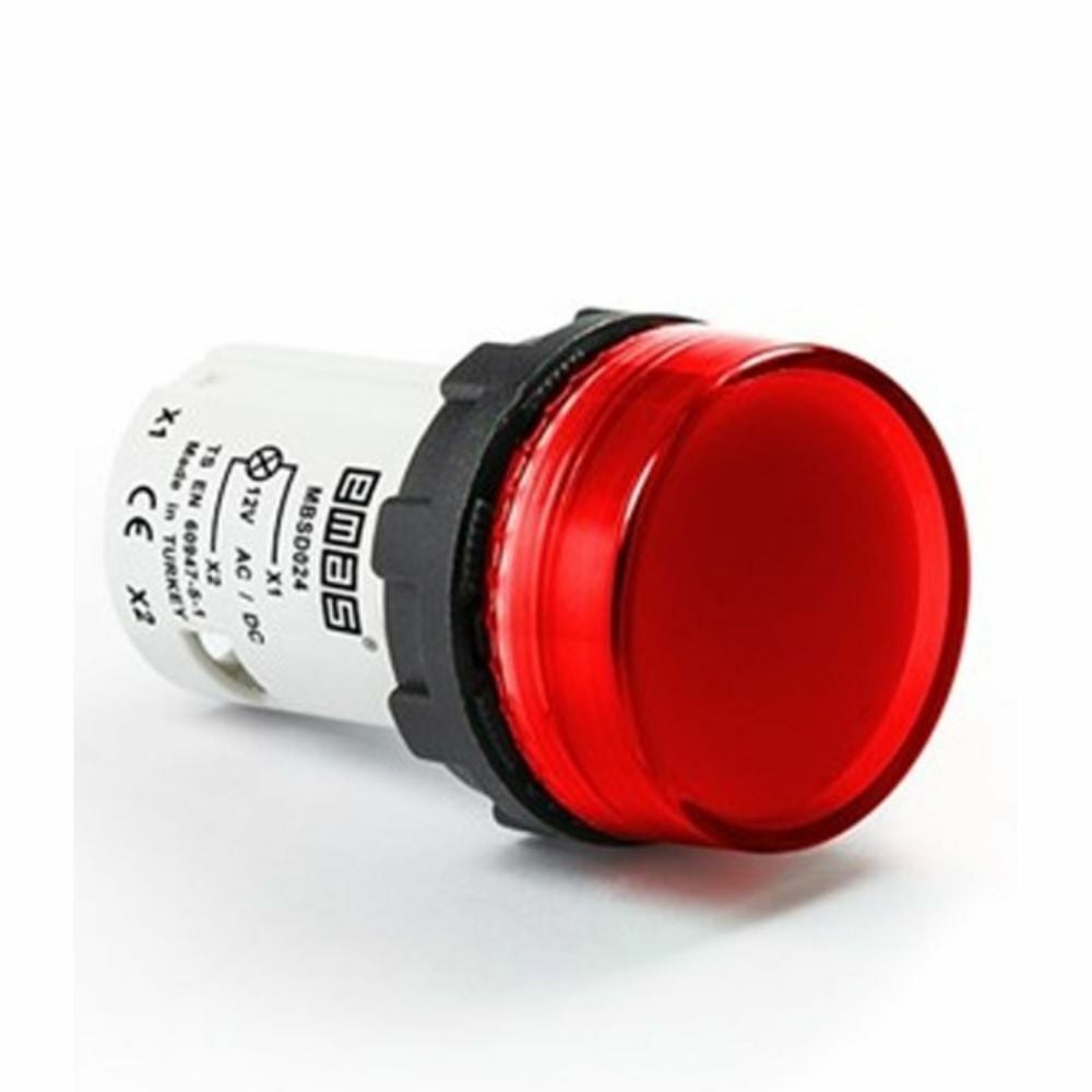 EMAS B SERİSİ MONOBLOK SİNYAL 12V KIRMIZI-EMAS MBSD012K