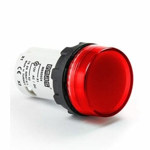 EMAS B SERİSİ MONOBLOK SİNYAL 12V KIRMIZI-EMAS MBSD012K