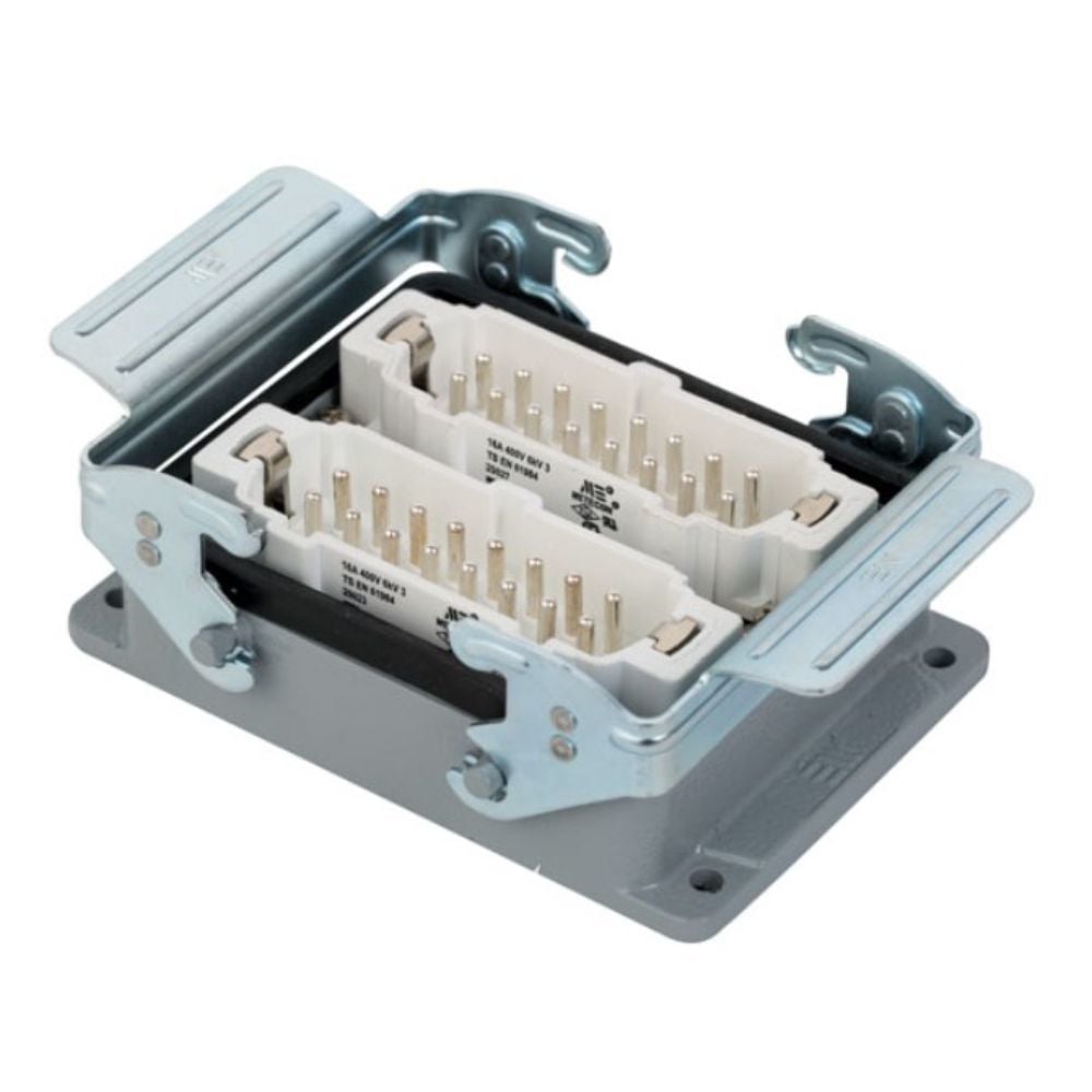 METE ENERJİ 32X16A. ÇOKLU MAKİNE FİŞİ METAL  MANDALLI - 403051S