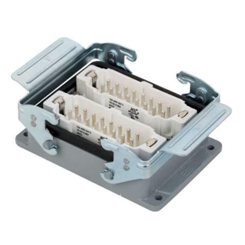 METE ENERJİ 32X16A. ÇOKLU MAKİNE FİŞİ METAL  MANDALLI - 403051S