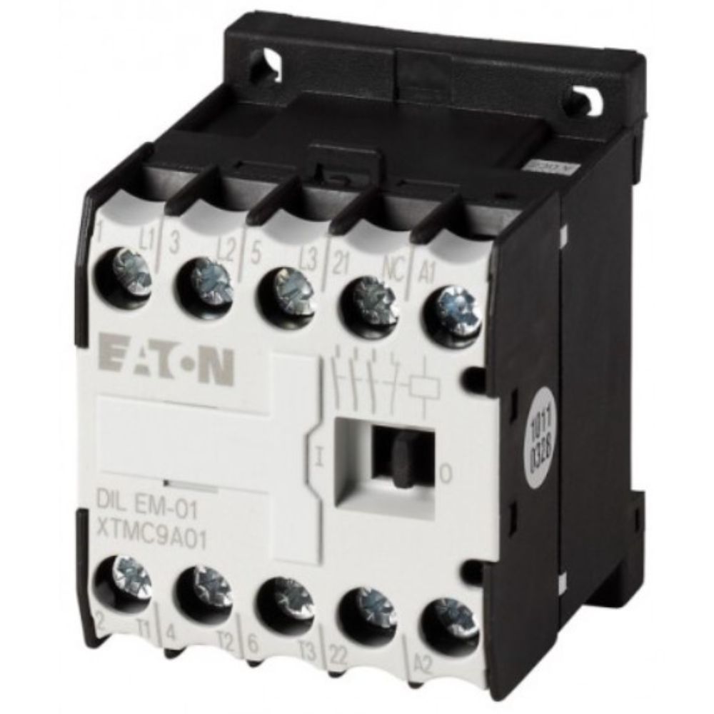 EATON DILEM-01-G(24VDC) CONTACTOR,4KW/400V,DC OPER- Y7-10343
