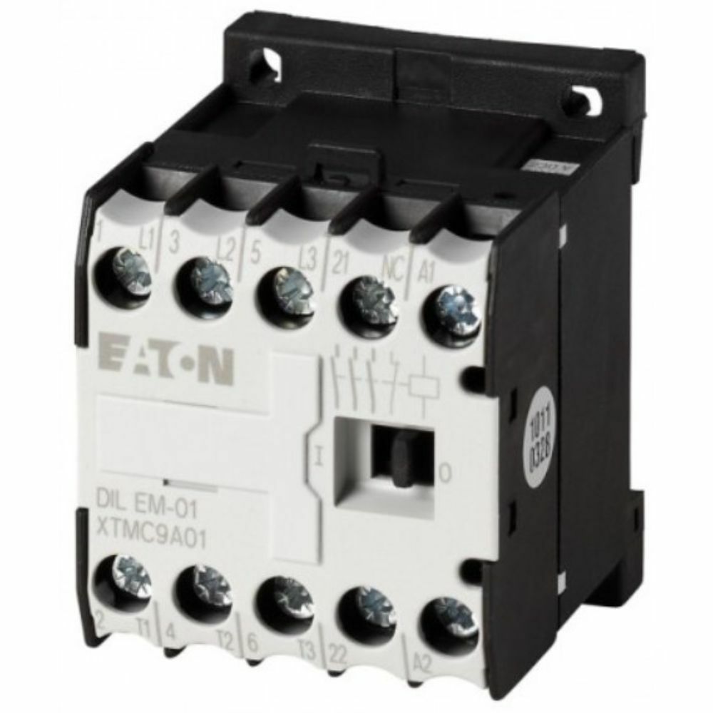 EATON DILEM-01-G(24VDC) CONTACTOR,4KW/400V,DC OPER- Y7-10343
