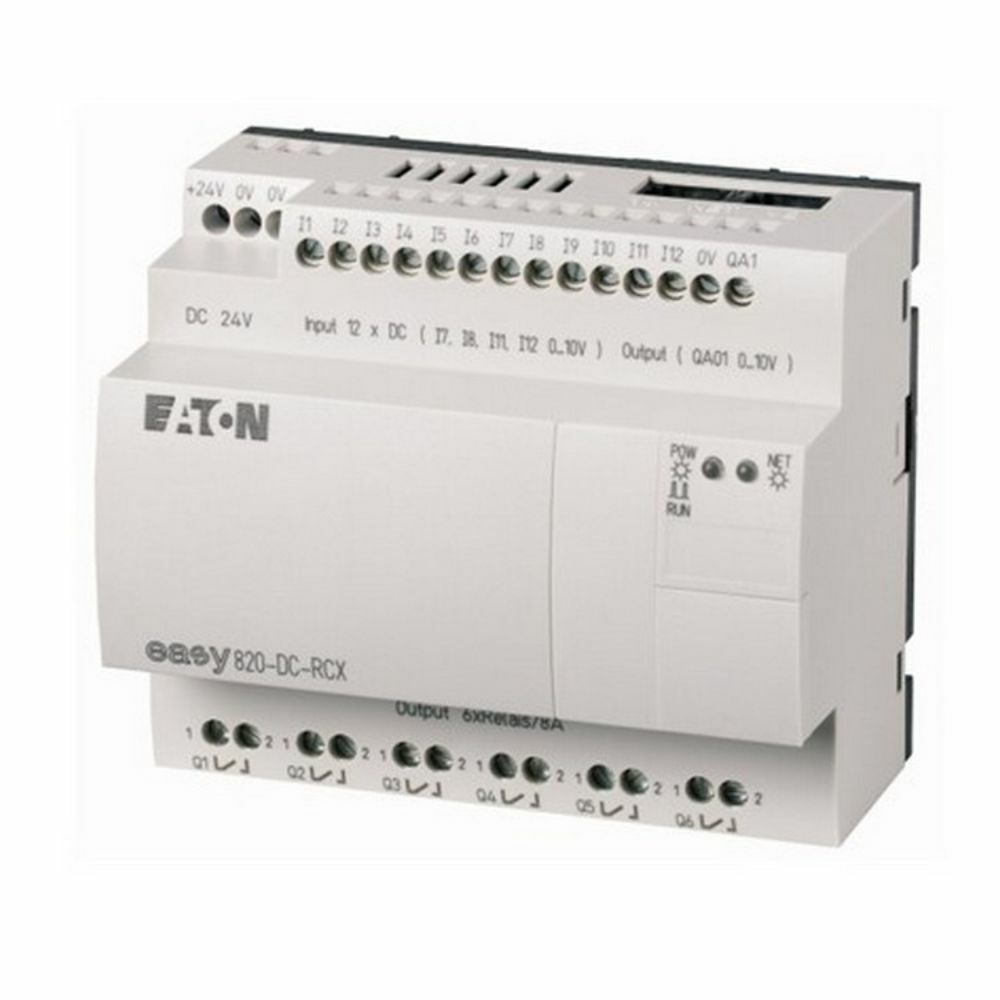 EATON EASY820-DC-RCX EASY RÖLE-EKRANSIZ, 24VDC 12D