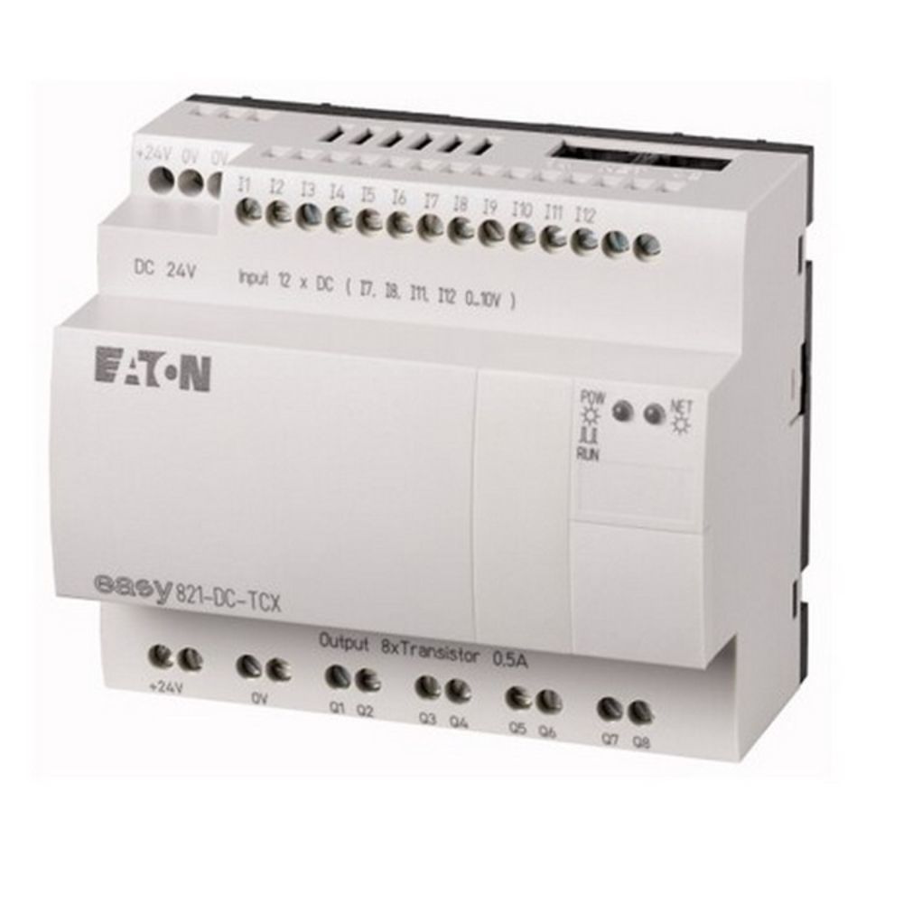 EATON EASY821-DC-TCX EASY RÖLE-EKRANSIZ, 24VDC 12D