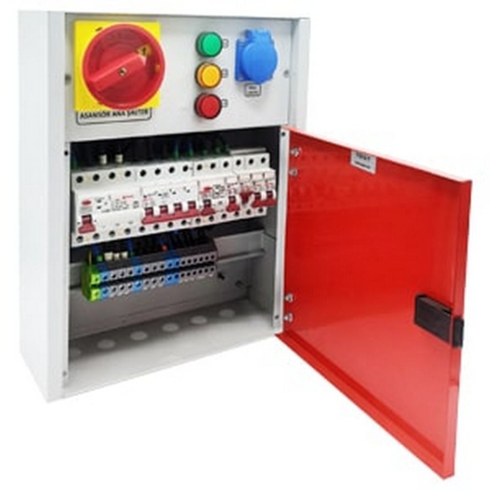 ÇETİNKAYA ÇP 9011-1 40A MONTAJLI ASANSÖR PANOSU ELEKTRİK PANOSU