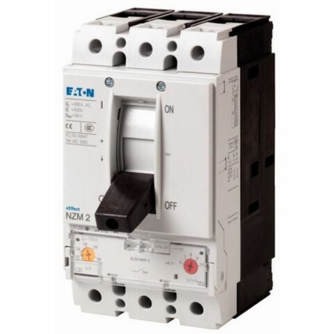 EATON NZMH2-A125 KOMPAKT ŞALTER (AYARLANABİLİR TERMİK-MANYETİK KORUMALI) 3X125A 150KA