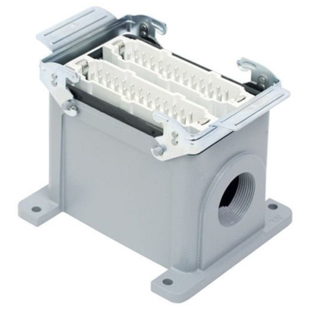 METE ENERJİ 48X16A. DUVAR FİŞİ (ÇİFT GİRİŞLİ) METAL MANDALLI - 403088S