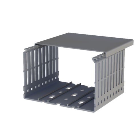 KLEMSAN KKD 1208 120X80 KABLO KANALI (GRI) 5551208 (12 ADET)