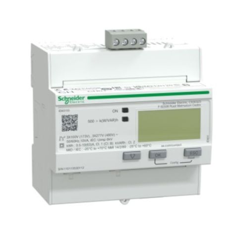 SCHNEIDER A9MEM3155 İEM3155 63A 1 DİJİTAL GİRİŞ/ÇIKIŞLI RS485 ENERJİ ÖLÇER