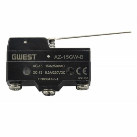 GWEST AZ-15GW-B UZUN PALET 15A 1NO + 1NC SWİTCH
