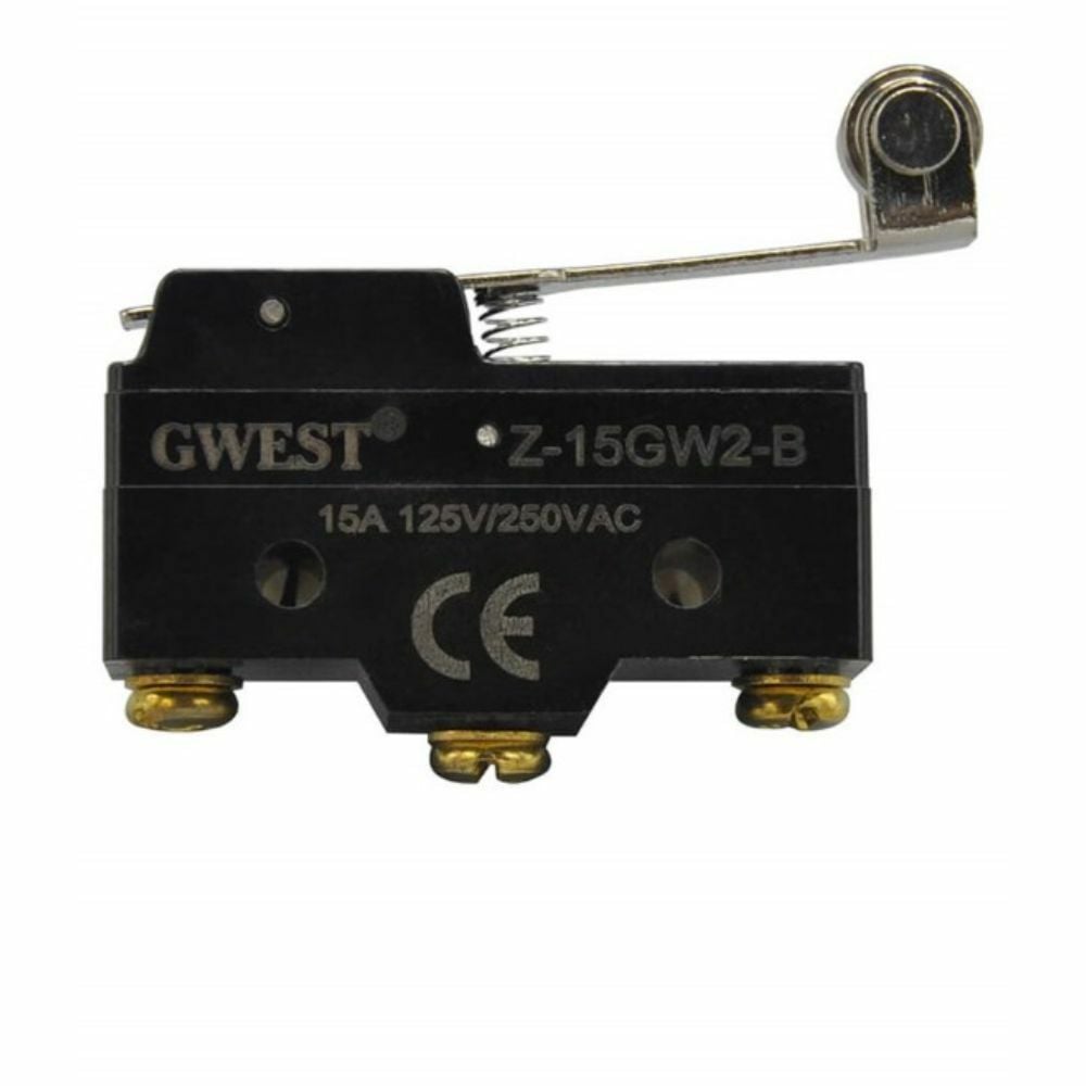 GWEST AZ-15GW2-B UZUN PALET METAL MAKARALI 15A 1NO + 1NC SWİTCH