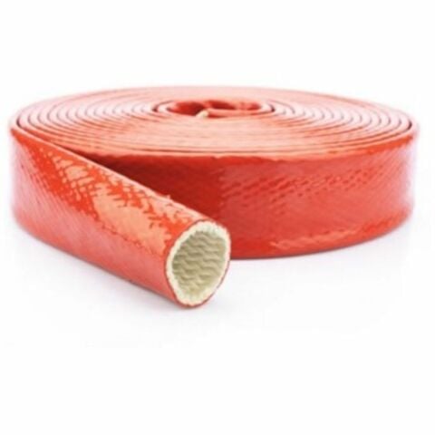 WOER WOER 10MM (50 METRE) H CLASS SİLİKON İZOLELİ CAM ELYAF MAKARON