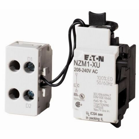 EATON NZM1-XU110-130AC KOMPAKT ŞALTER AKSESUARI: DÜŞÜK GERİLİM BOBİNİ NZM1
