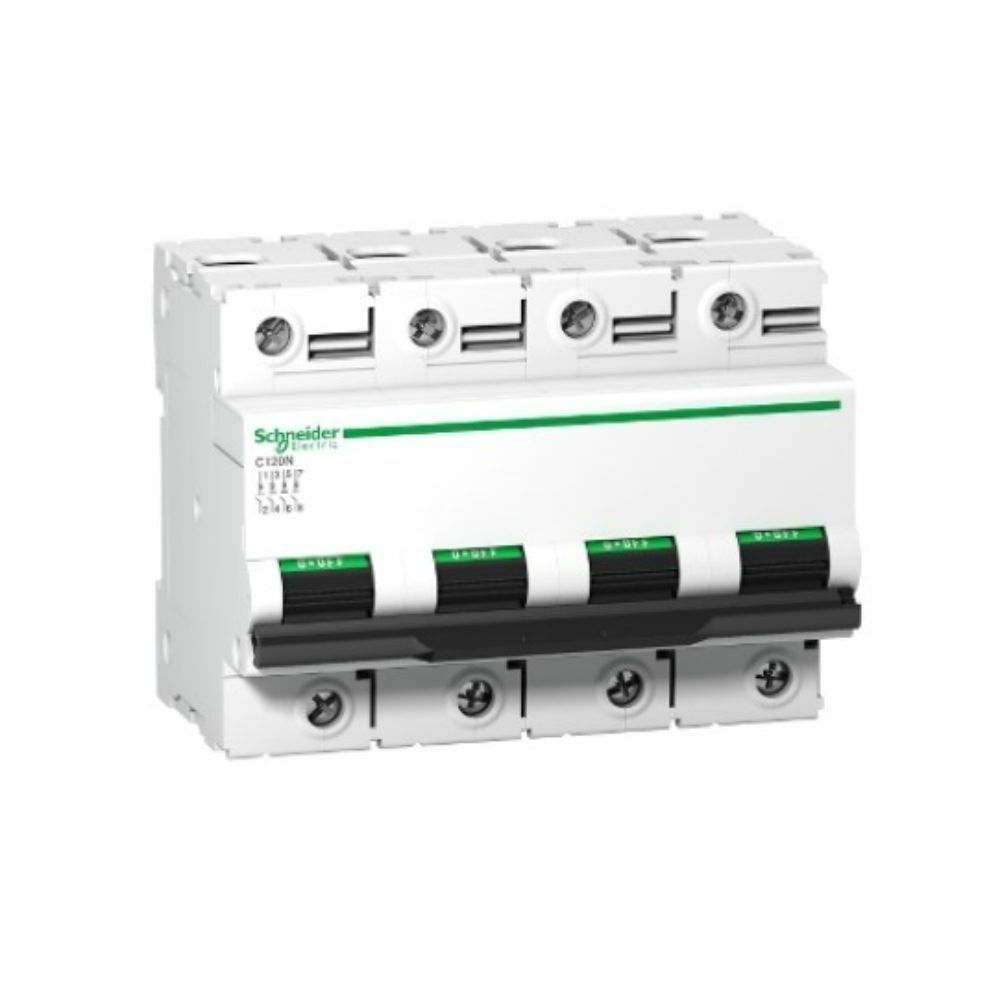 SCHNEIDER C120N - DEVRE KESİCİ - 4P - 125A - C EĞRİSİ A9N18376