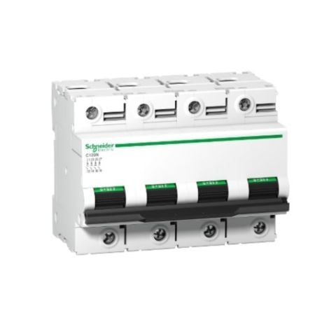 SCHNEIDER C120N - DEVRE KESİCİ - 4P - 125A - C EĞRİSİ A9N18376