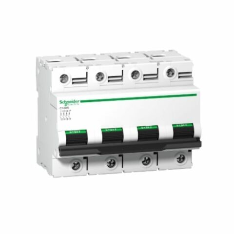 SCHNEIDER C120N - DEVRE KESİCİ - 4P - 125A - C EĞRİSİ A9N18376