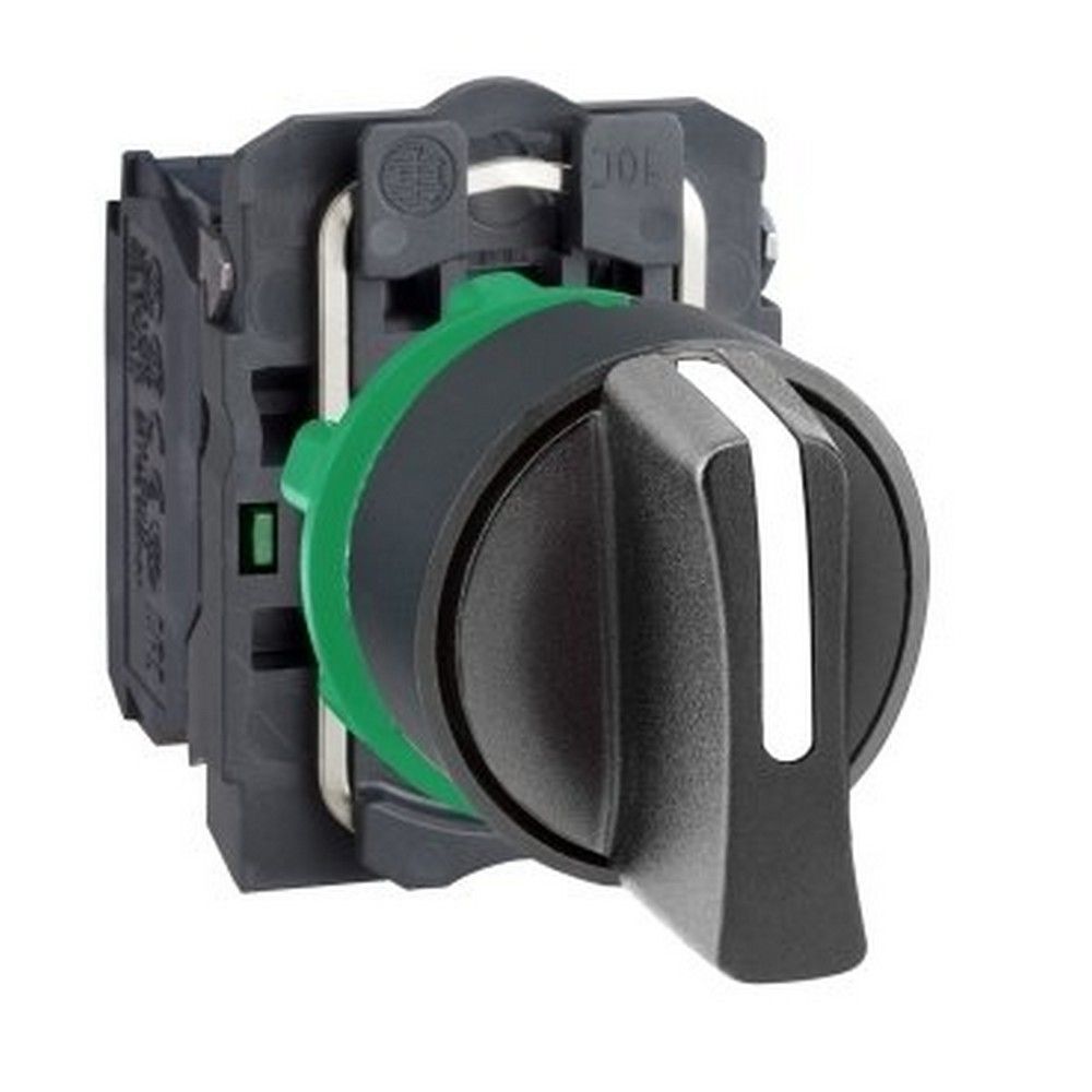 SCHNEIDER 1-0-2 YAYLI SİYAH MANDAL BUTON 3389110903461