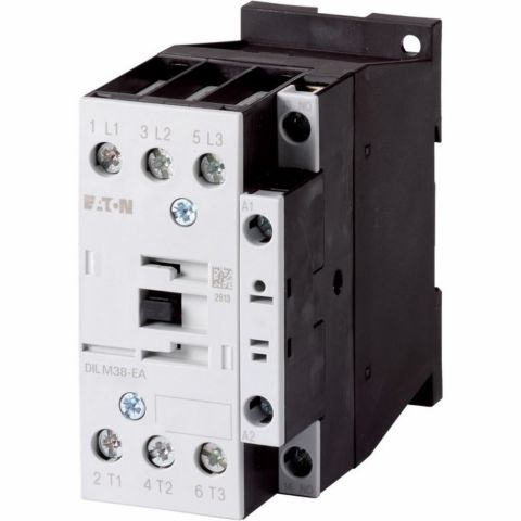 EATON DILM38-01-EA(230V50HZ,240V60HZ) GÜÇ KONTAKTÖRÜ (AC BOBİN) 38A 1NK