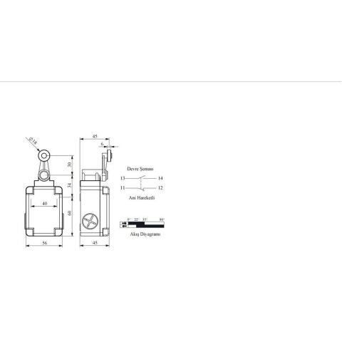 EMAS L1K13MEP121 ACISAL HARK.20 MM PLAST MAK.DÖNER KOL