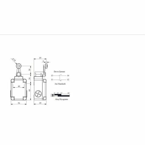 EMAS L1K13MEP121 ACISAL HARK.20 MM PLAST MAK.DÖNER KOL