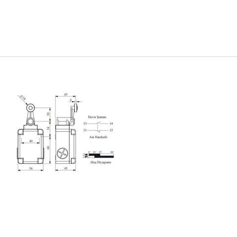 EMAS L1K13MEP121 ACISAL HARK.20 MM PLAST MAK.DÖNER KOL