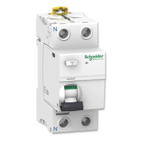 SCHNEIDER A9R41225 2X25A 30MA AC TİPİ İID KAÇAK AKIM KORUMA RÖLESİ 3606480089008