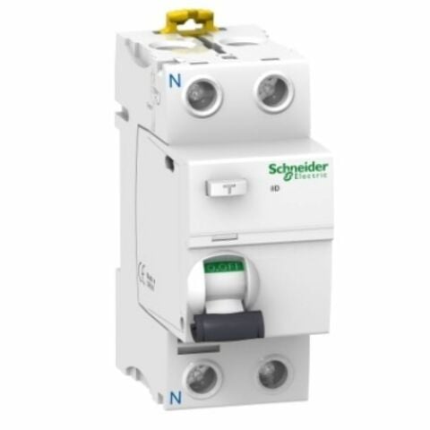 SCHNEIDER A9R41240 2X40A 30MA AC TİPİ İID KAÇAK AKIM KORUMA RÖLESİ 3606480089022