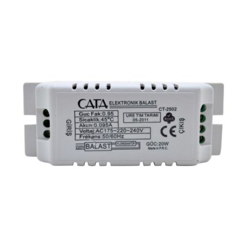 CATA CT-2502 20W ELEKTRONİK TRAFO- TRAFO VE DRİVER