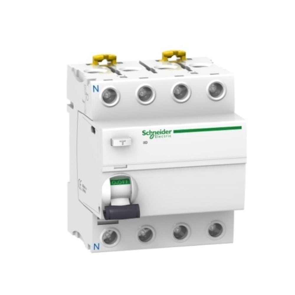 SCHNEIDER A9R41463 4X63A 30MA AC TİPİ İID KAÇAK AKIM KORUMA RÖLESİ 3606480089107