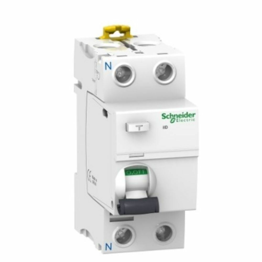 SCHNEIDER A9R44225 2X5A 300MA AC TİPİ İID KAÇAK AKIM KORUMA RÖLESİ 3606480089015