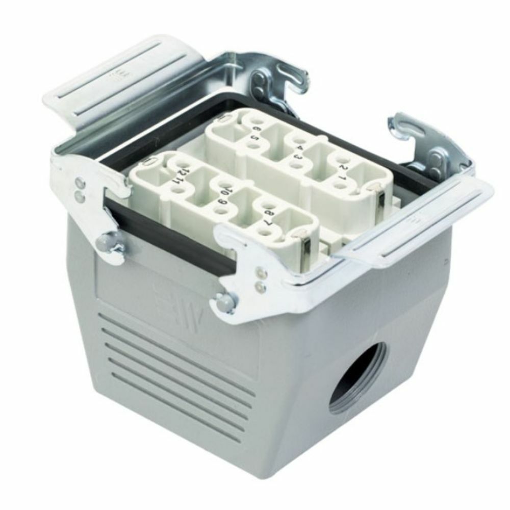 METE ENERJİ 12X35A. ÇOKLU UZT PRİZİ METAL MAN. CON YAN GİRİŞLİ - 403157S