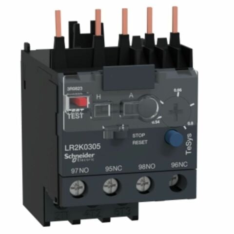 SCHNEIDER 0.54-0.8A K.SERİSİ KONTAKTÖRLERİN ALTINA DİREKT MONTE TERMİK ROLE 3389110230390
