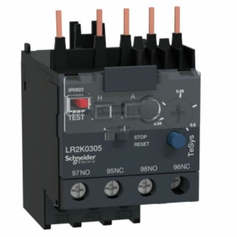 SCHNEIDER 0.54-0.8A K.SERİSİ KONTAKTÖRLERİN ALTINA DİREKT MONTE TERMİK ROLE 3389110230390