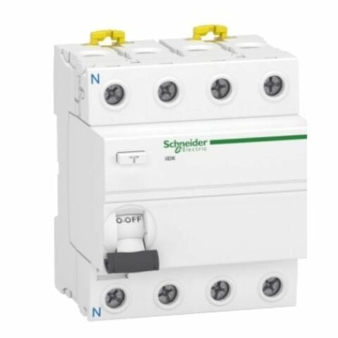 SCHNEIDER A9R75425 4X25A 300MA AC TİPİ İID KAÇAK AKIM KORUMA RÖLESİ 3606480089497