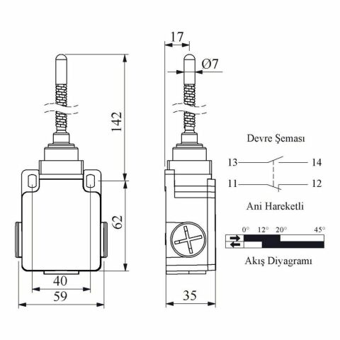 EMAS L2K13SOP102 ACISAL HARK.UCU PL.SPİRAL ÇOK YÖNLÜ KOL