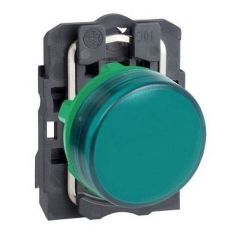 SCHNEIDER NTEGRE LED'Lİ YEŞİL EKSİKSİZ PİLOT IŞIĞI 230...240V EÇAP 22 DÜZ LENS 3389110903850