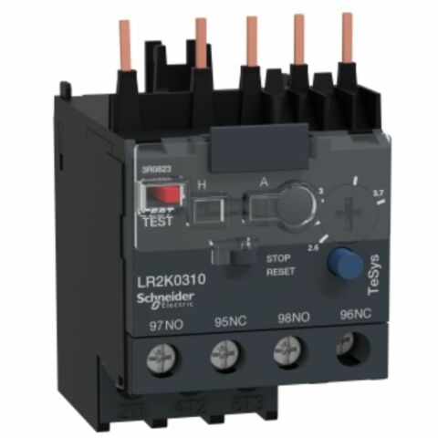 SCHNEIDER TESYS K DİFERANSİYEL TERMAL AŞIRI YÜK RÖLELERİ 2,6...3,7 A SINIF 10A 3389110230499
