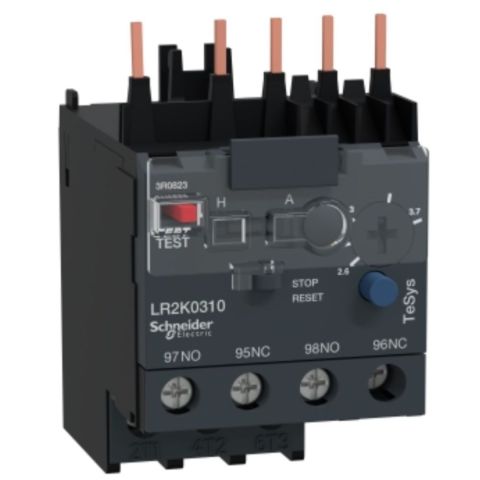 SCHNEIDER TESYS K DİFERANSİYEL TERMAL AŞIRI YÜK RÖLELERİ 2,6...3,7 A SINIF 10A 3389110230499